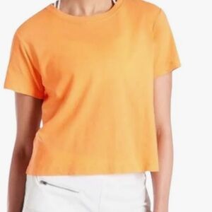 Athleta Vibrant Orange Short Sleeve Tee